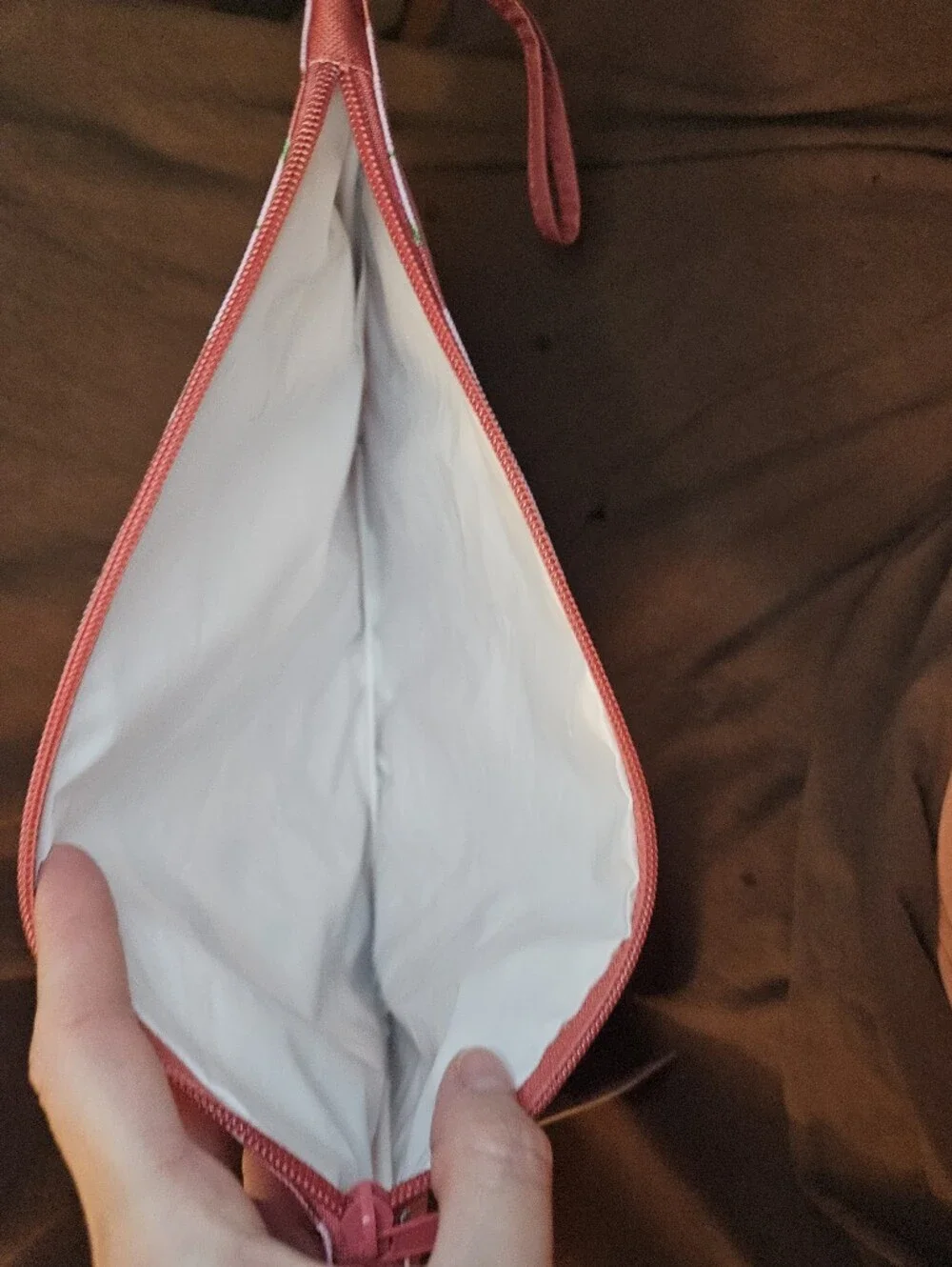 Swim Suit Sack Dual Zipper Pouch Bag